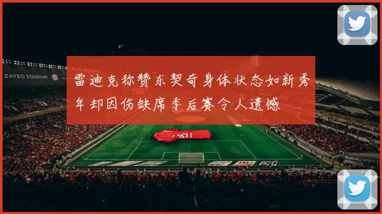 雷迪克称赞东契奇身体状态如新秀年却因伤缺席季后赛令人遗憾